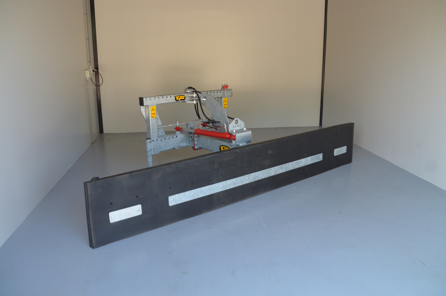 Rubbervoerschuif verzinkt extra large (RVSXL) 