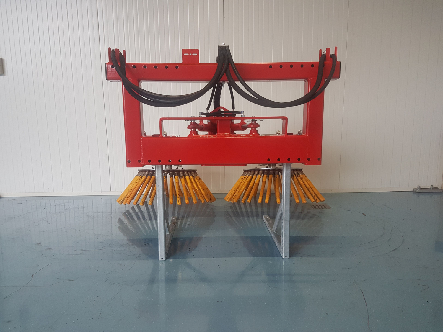 Dubbele onkruidborstel (OKBD)