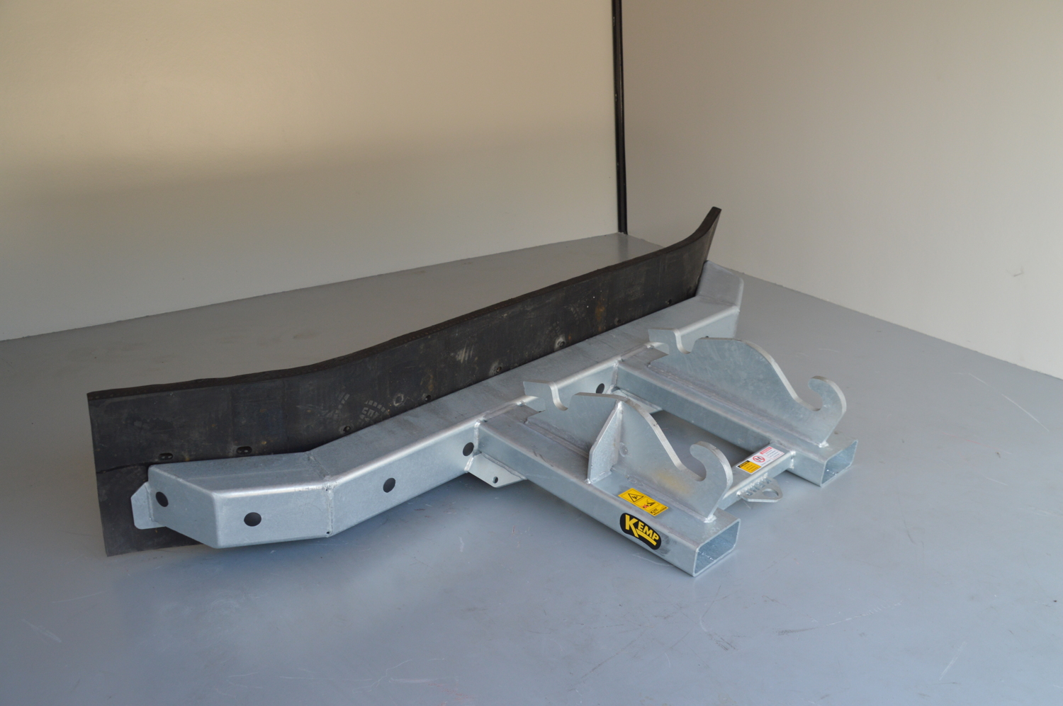 Vaste rubberschuif lepelinsteek  + opname graafmachine (RSVKLI)
