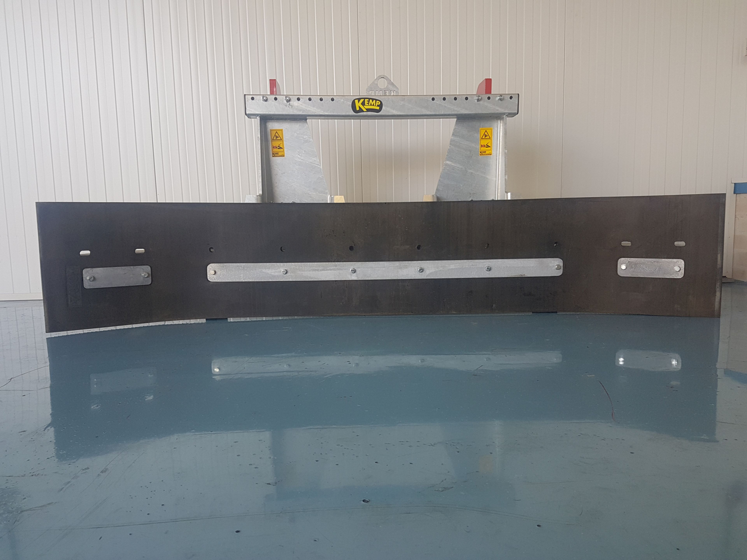 Vaste rubberschuif met kokerframe licht (RSVKS)