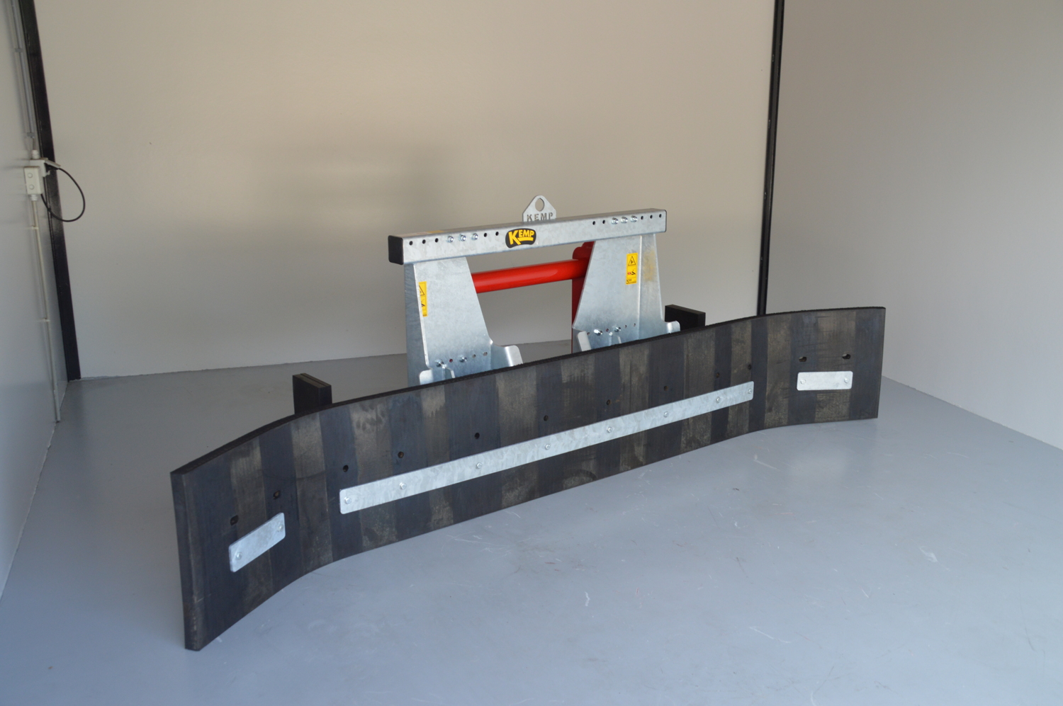 Vaste rubberschuif met kokerframe(RSVK)